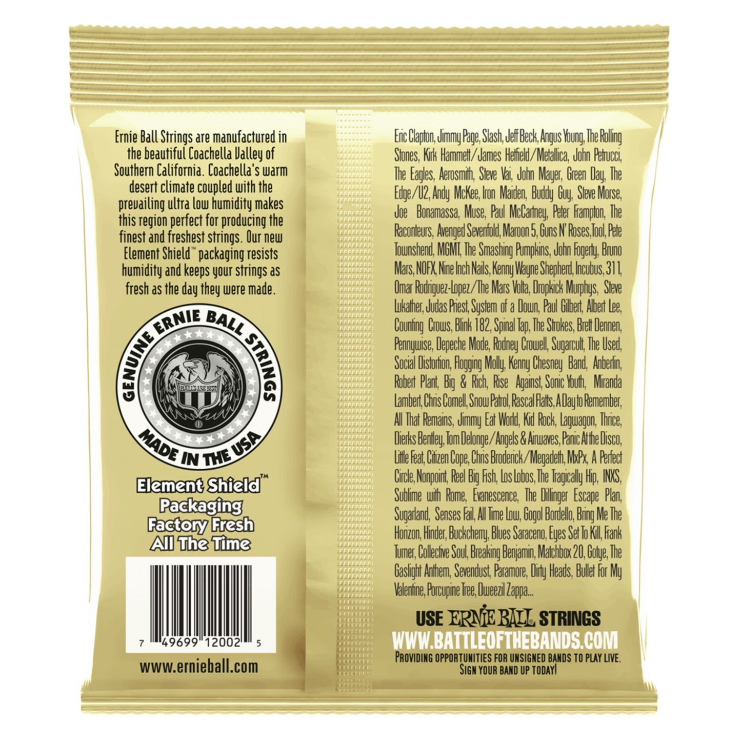 Ernie Ball Earthwood 80/20 Acoustic Guitar Strings (13-56)