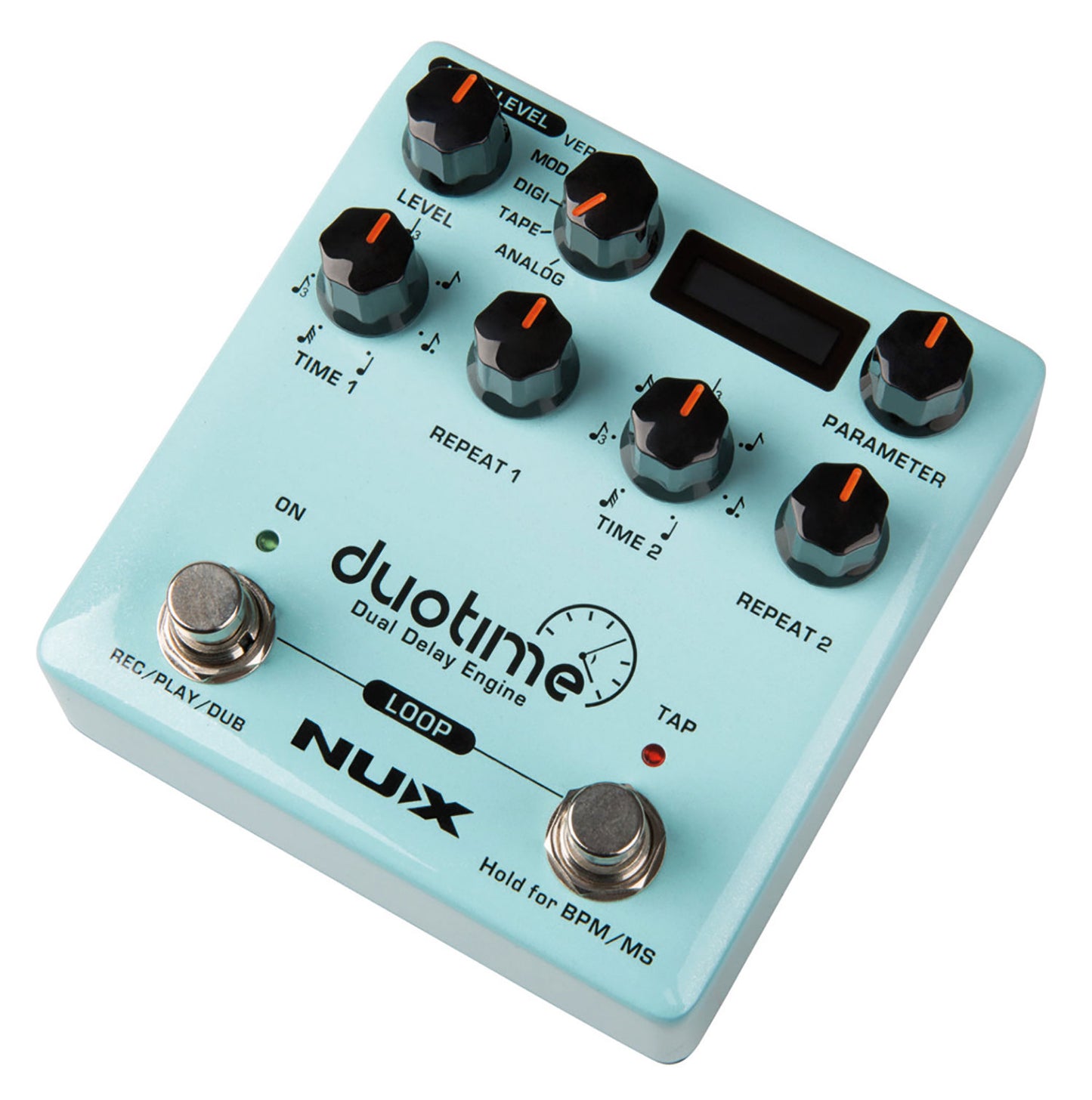 NUX Duo Time Delay Guitar Effects Pedal