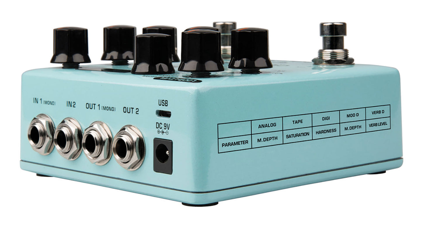 NUX Duo Time Delay Guitar Effects Pedal
