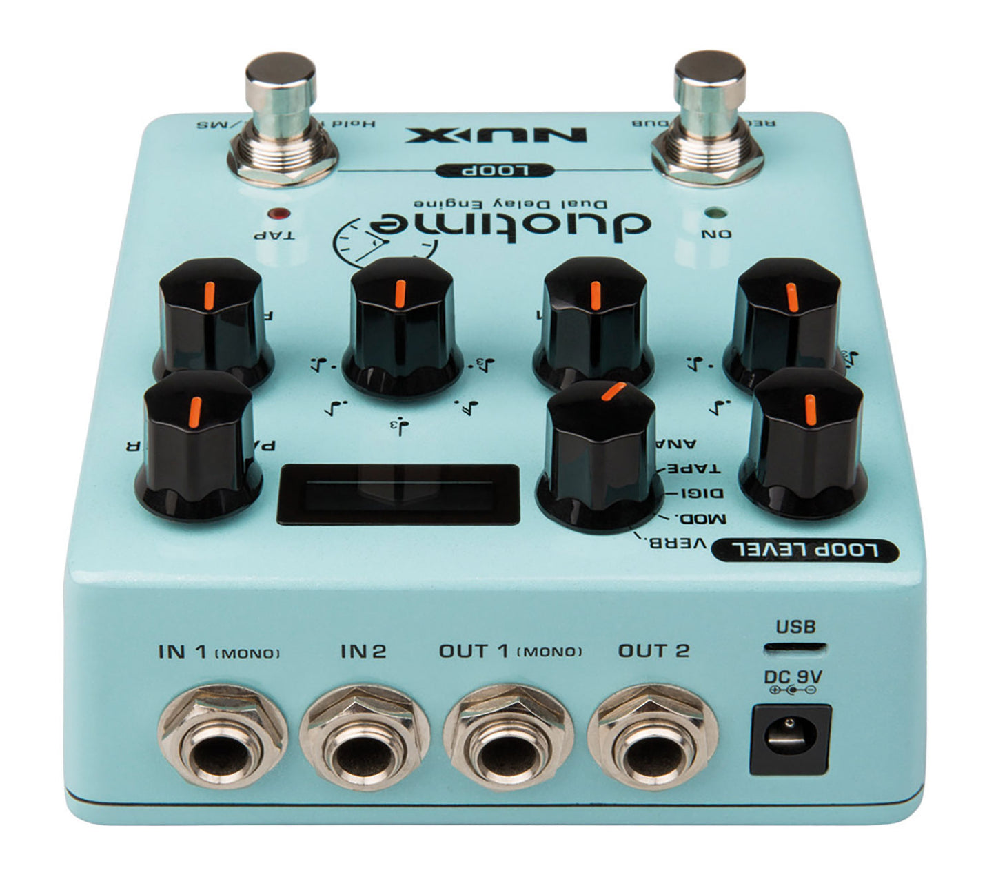 NUX Duo Time Delay Guitar Effects Pedal