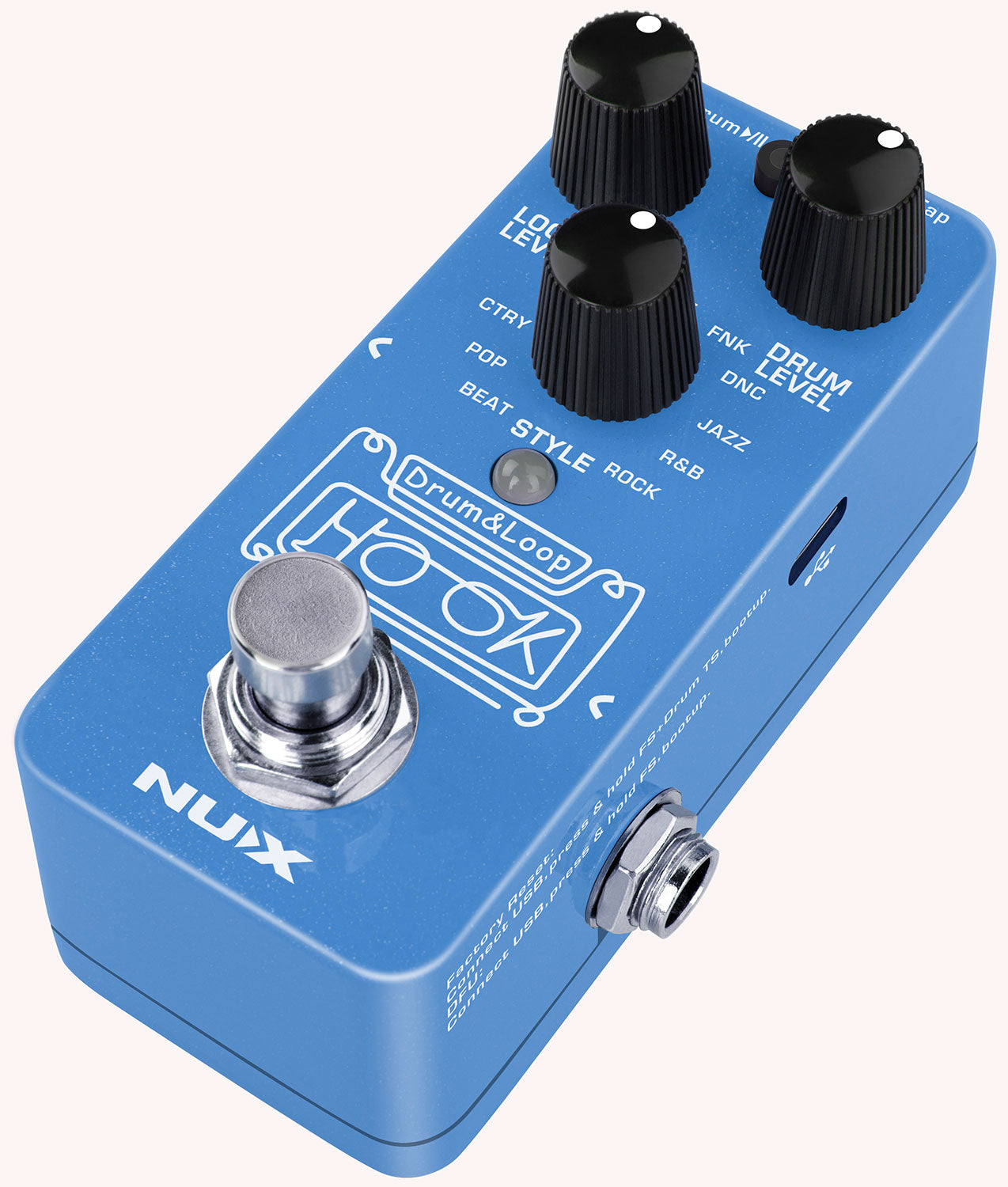NUX Hook Drum & Looper Pedal