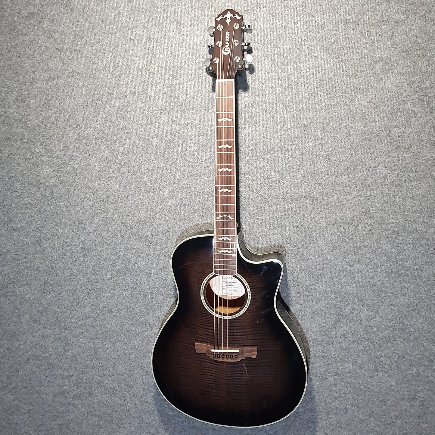 Crafter NOBLE TBK Electro Acoustic Guitar