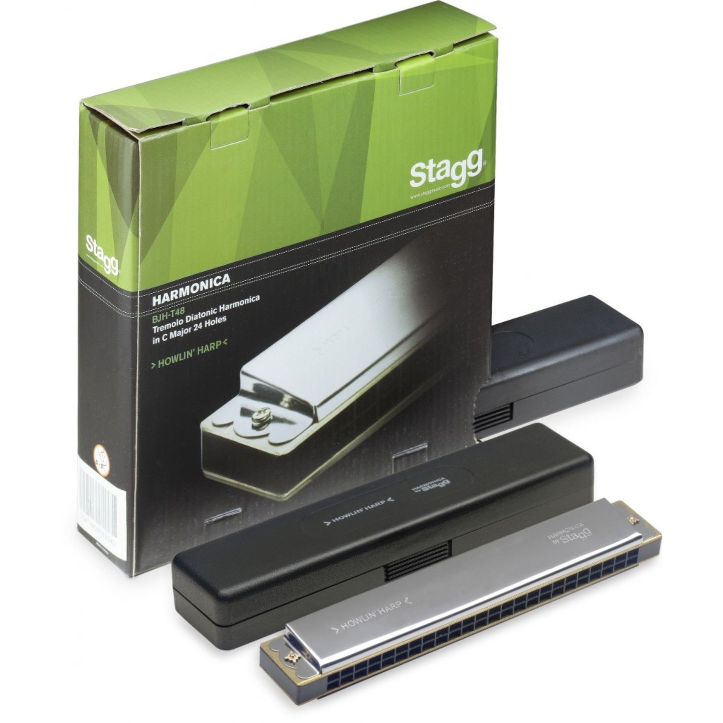 Stagg 24 Hole Tremolo Harmonica in C
