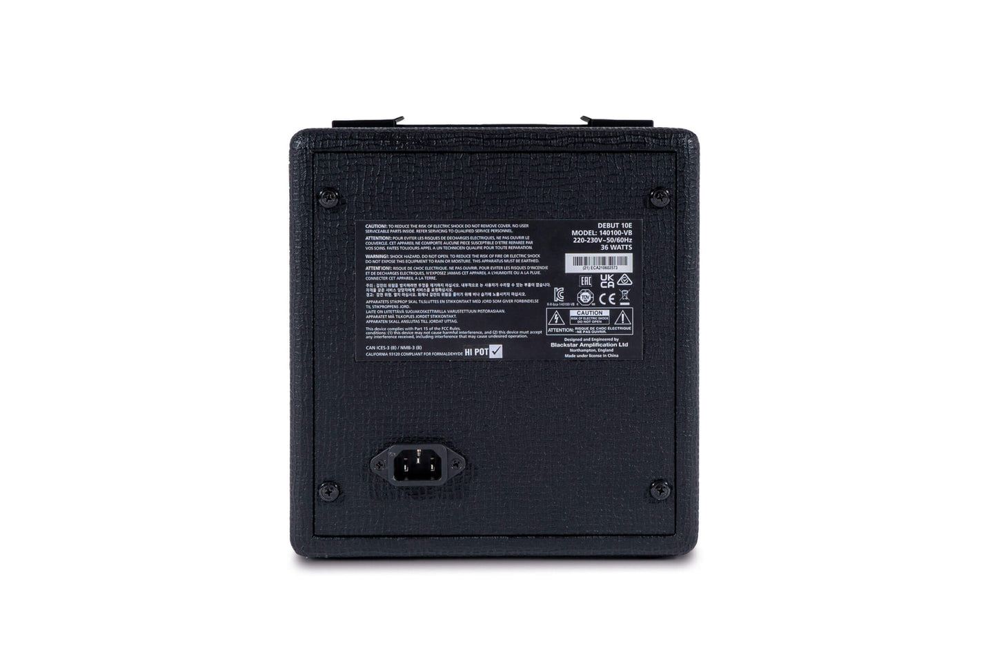 Blackstar Debut 10 Watt Guitar Amplifier Black