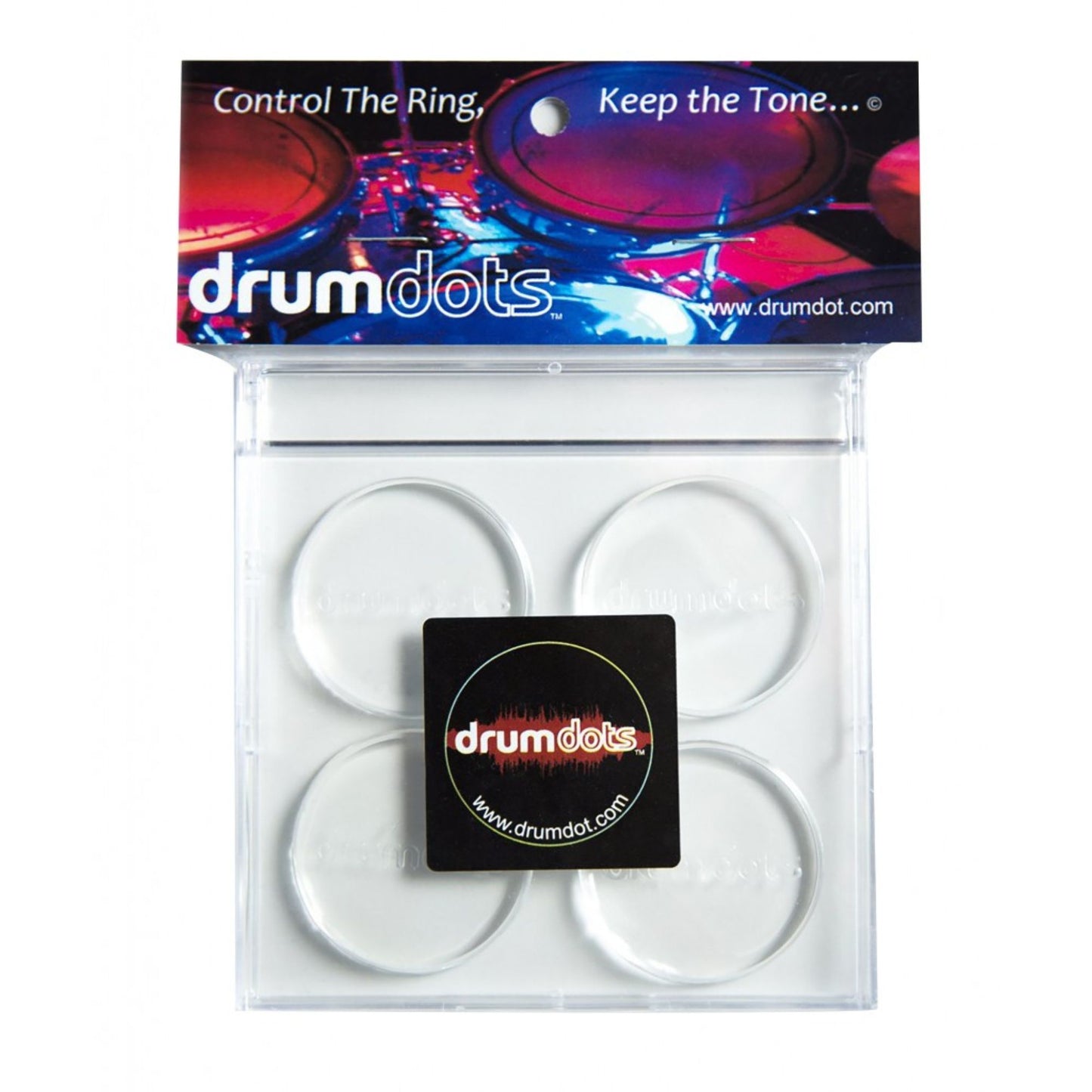Drum Dampening Dots 4 Pack