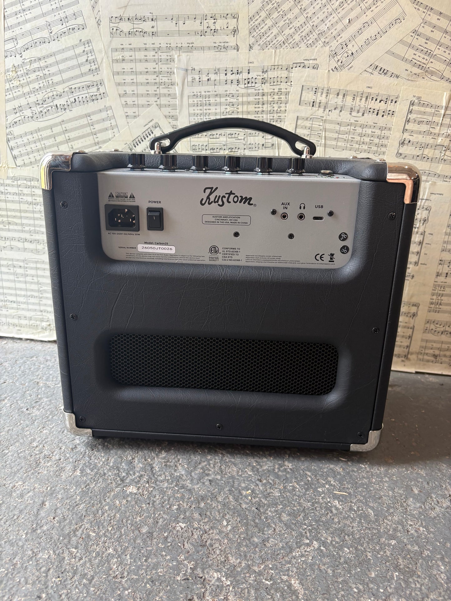 Kustom Carbon 25 Modeling Amplifier