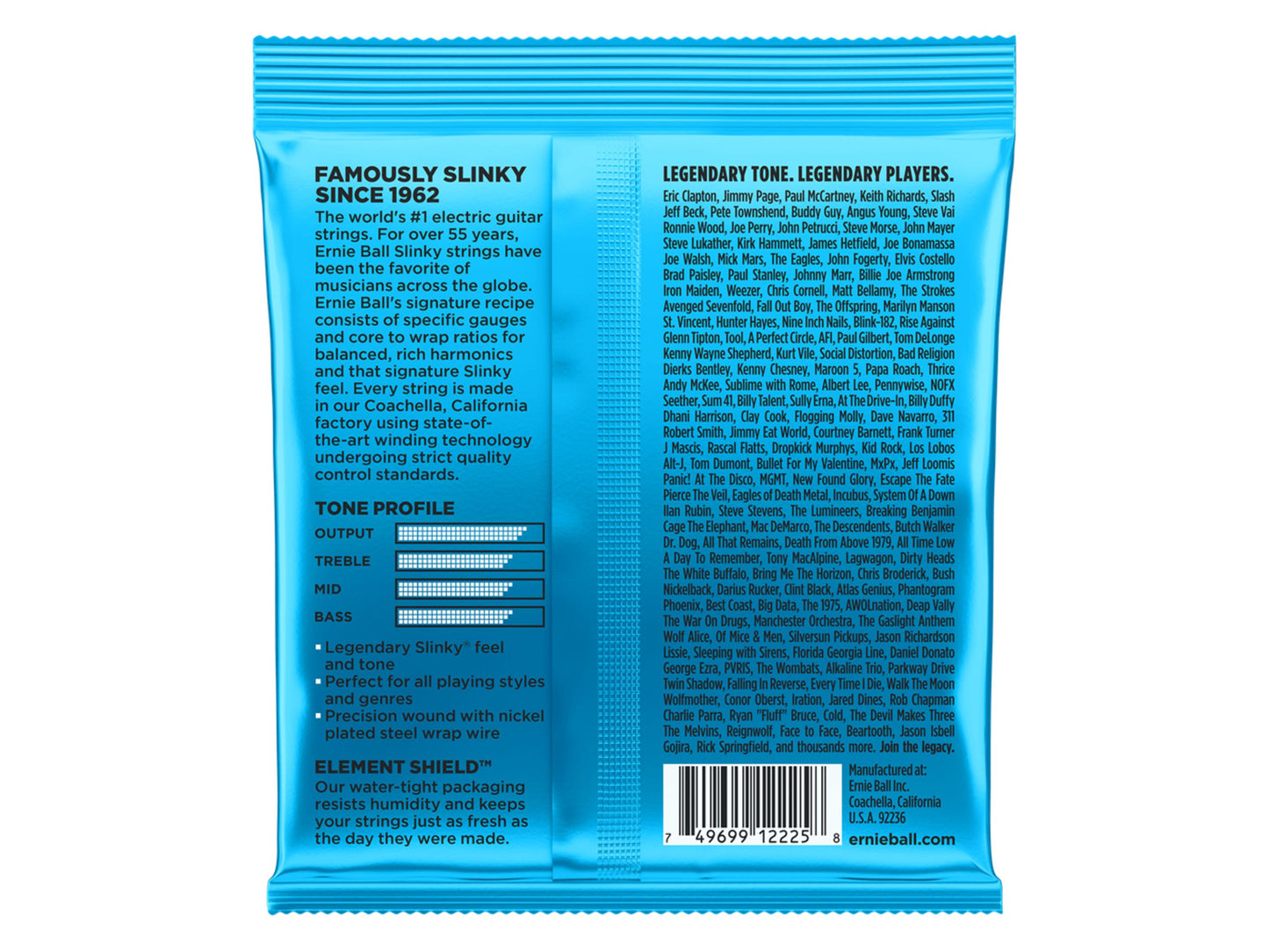 Ernie Ball Extra Slinky 8-38 Electric Guitar Strings