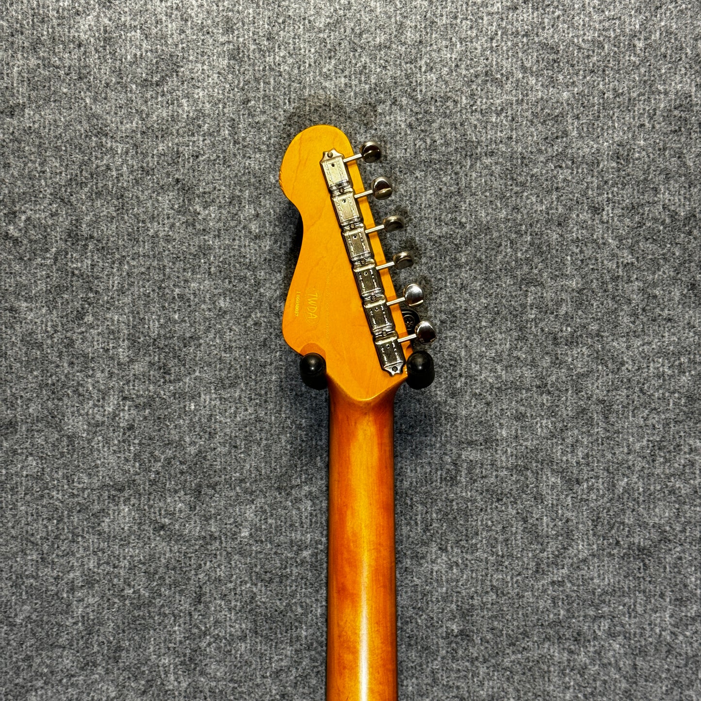 Vintage V6 Icon Series S Type Guitar White Relic