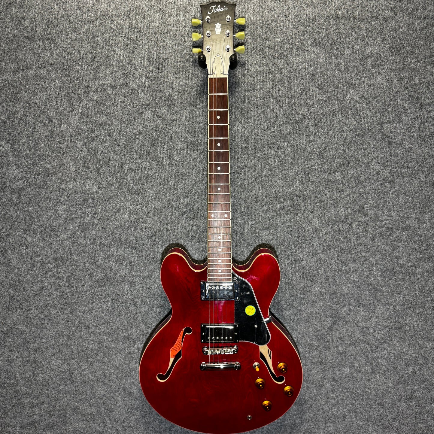 Tokai UES78 Semi Hollow Electric Guitar Cherry