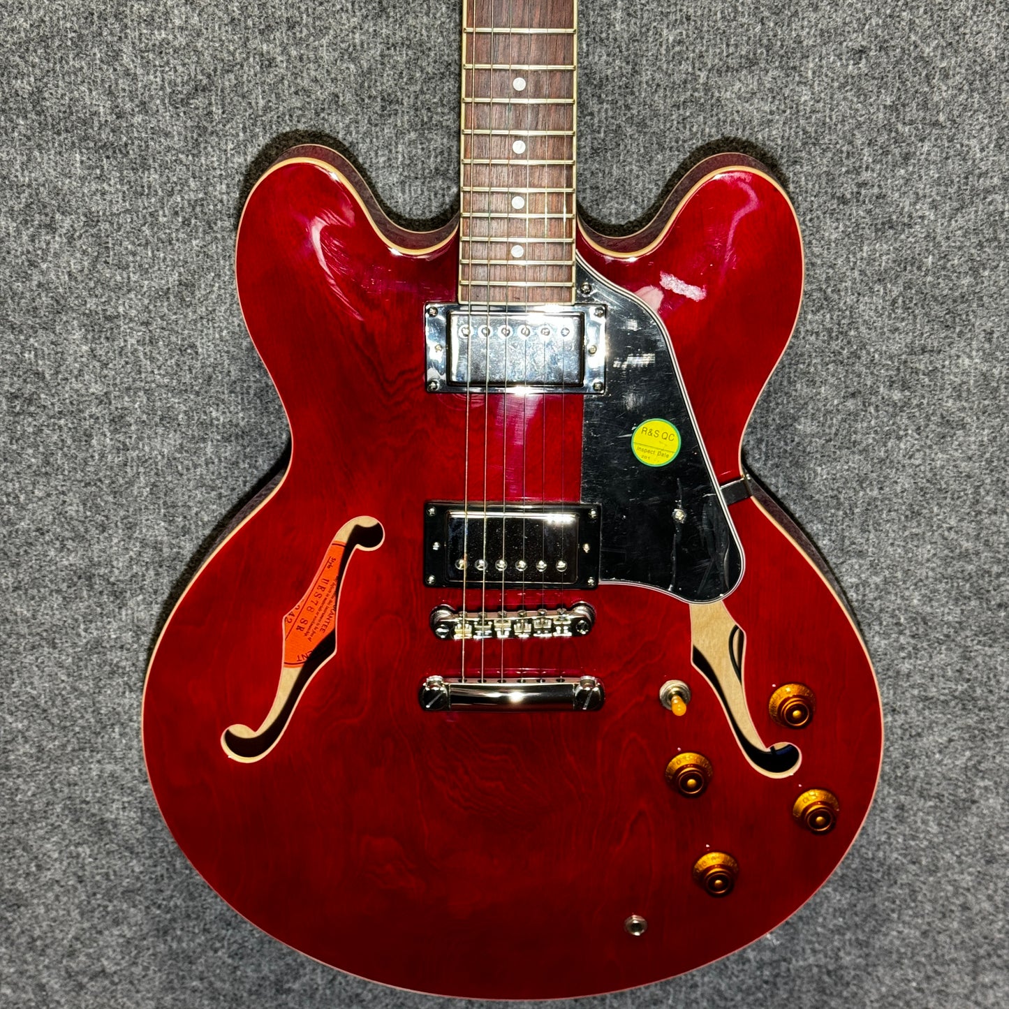 Tokai UES78 Semi Hollow Electric Guitar Cherry