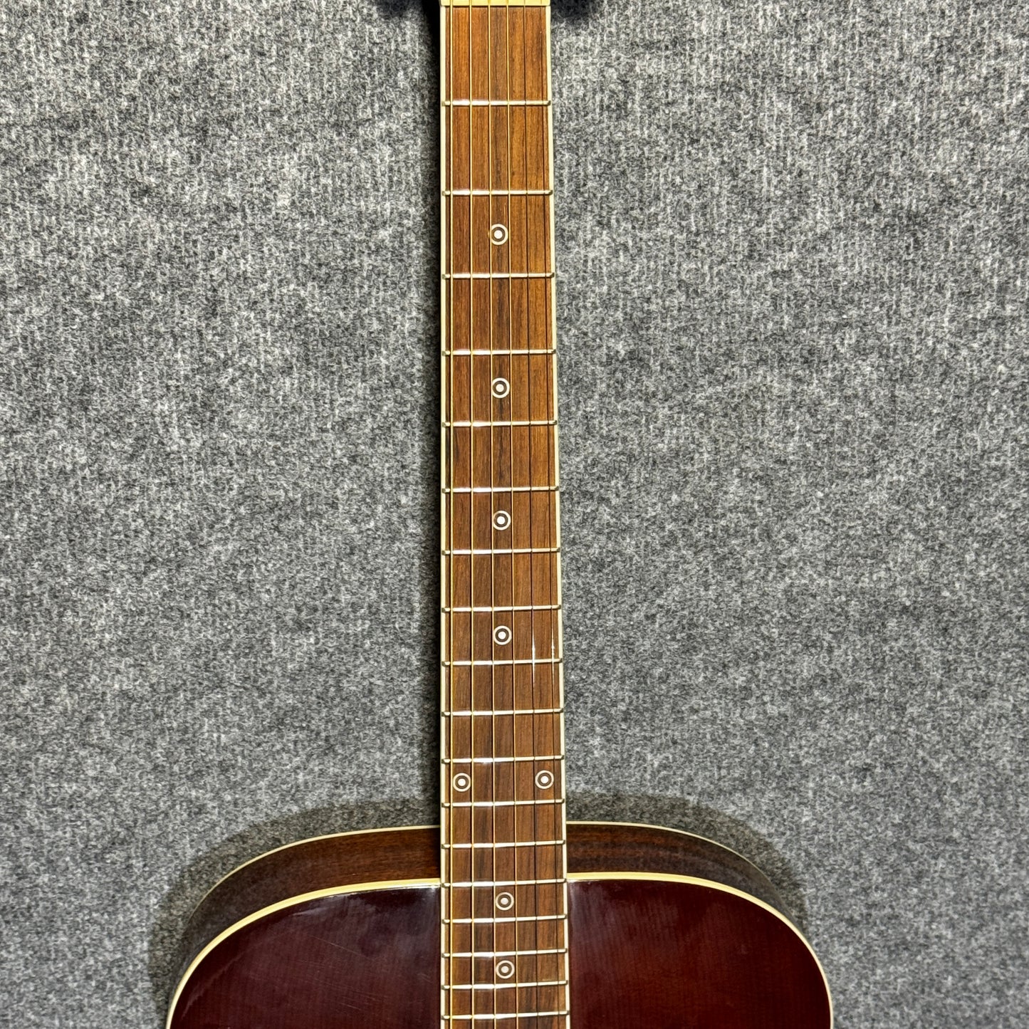 James Neligan Bessie Acoustic Guitar Cherry Burst