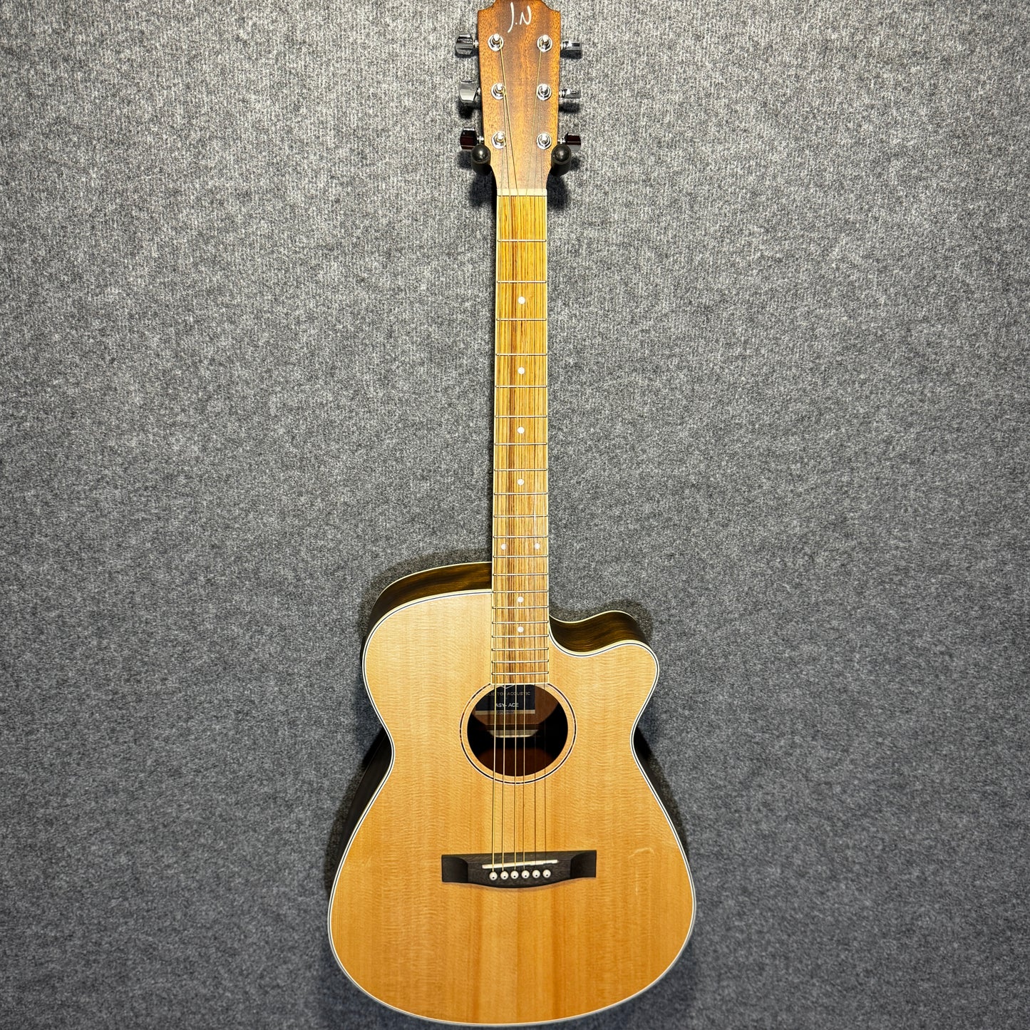 James Neligan Asyla Electro Acoustic Guitar Natural