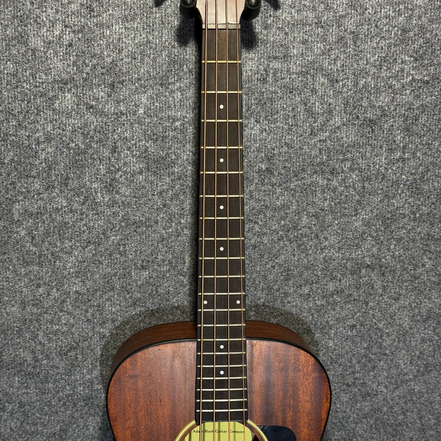 Adam Black O2 Electro Acoustic Travel Size Bass Guitar