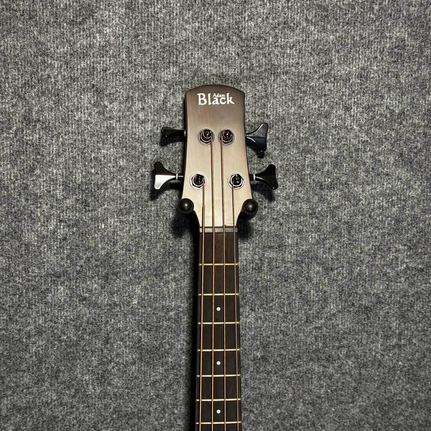 Adam Black O2 Electro Acoustic Travel Size Bass Guitar
