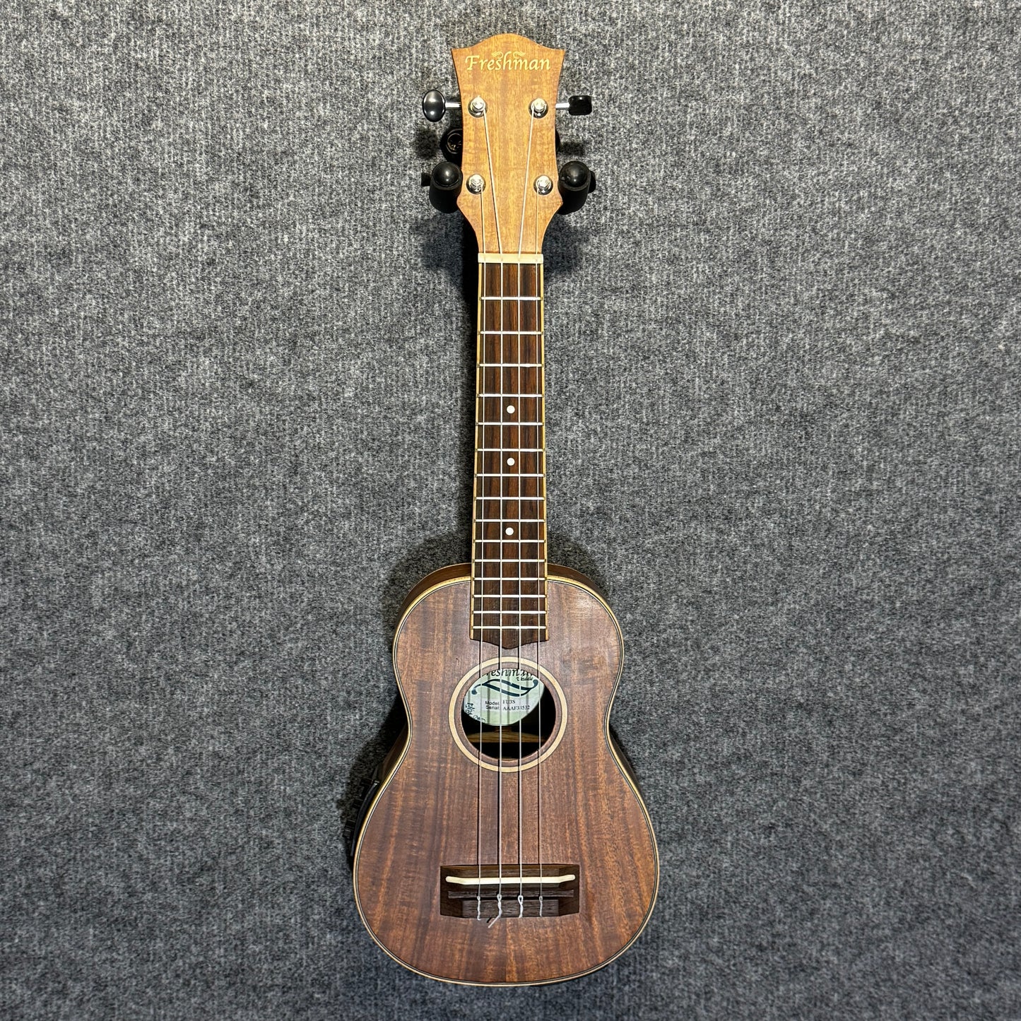 Freshman Electro Acoustic Soprano Ukulele