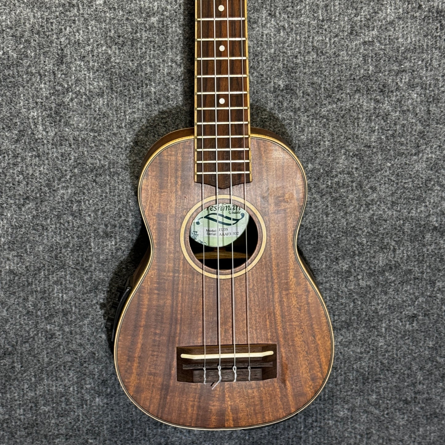 Freshman Electro Acoustic Soprano Ukulele