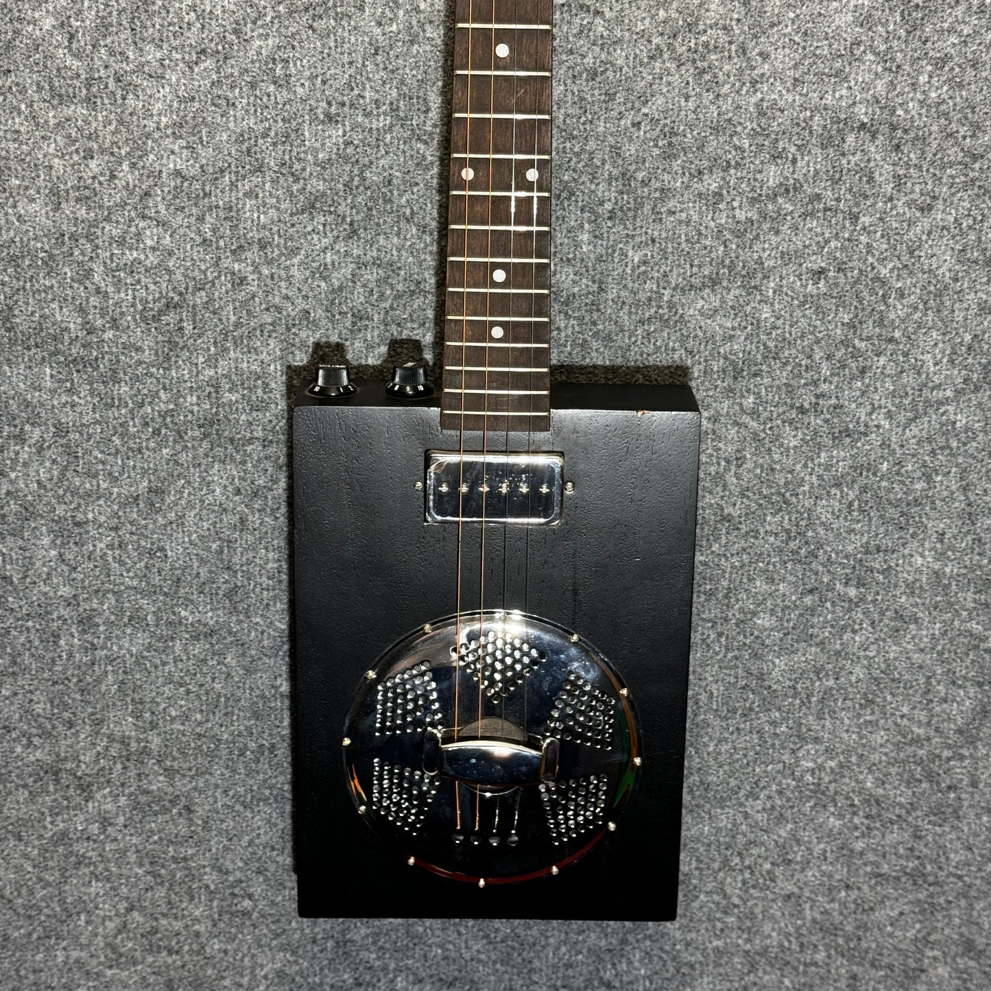 James Neligan Cigar Box Resonator Guitar