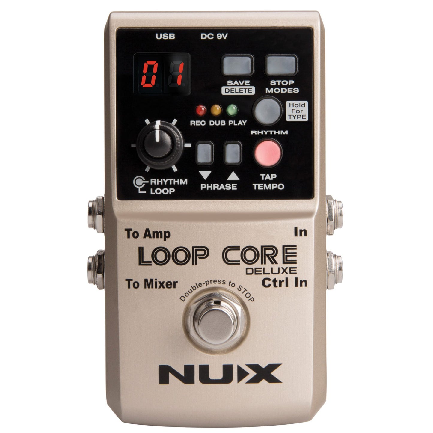 NUX Loop Core Bundle Guitar Looper Effects Pedal