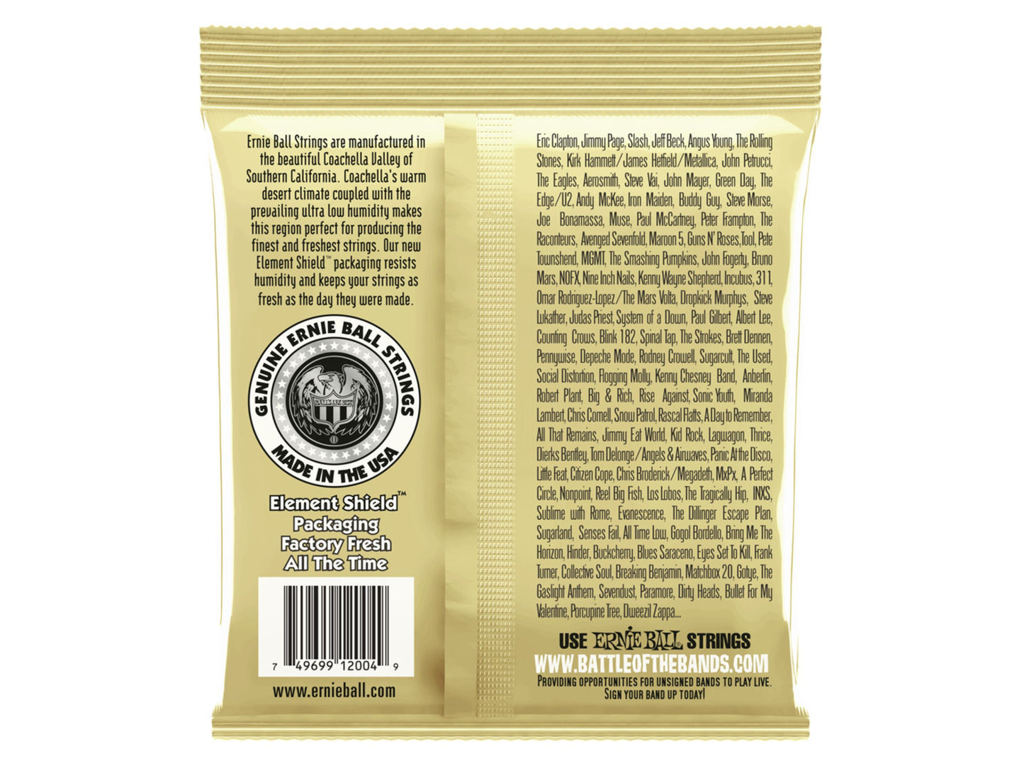 Ernie Ball 80/20 Bronze Light Gauge 11-52 Acoustic Guitar Strings