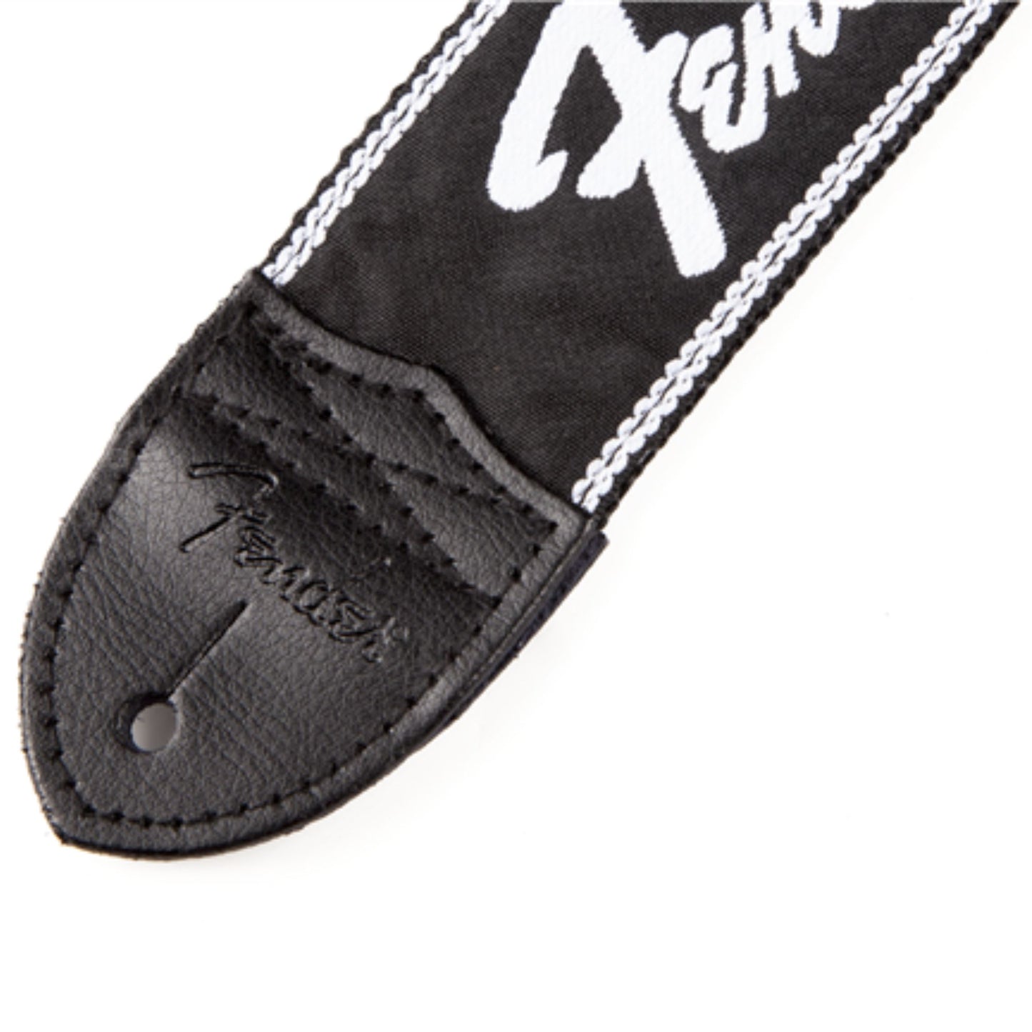Fender Running Logo Guitar Strap Black