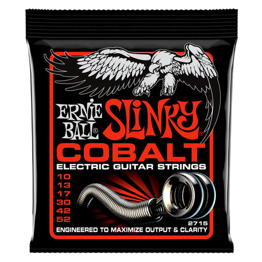 Ernie Ball Slinky Cobalt Electric Guitar Strings (10-52)