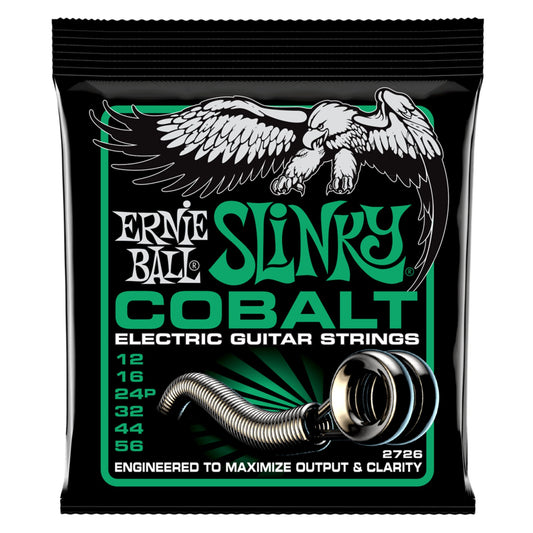 Ernie Ball Slinky Cobalt Electric Guitar Strings (12-56)