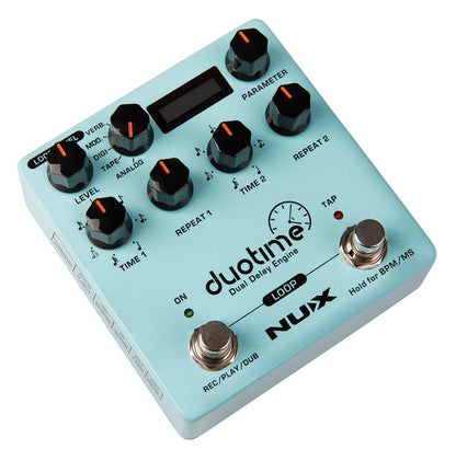 NUX Duo Time Delay Guitar Effects Pedal