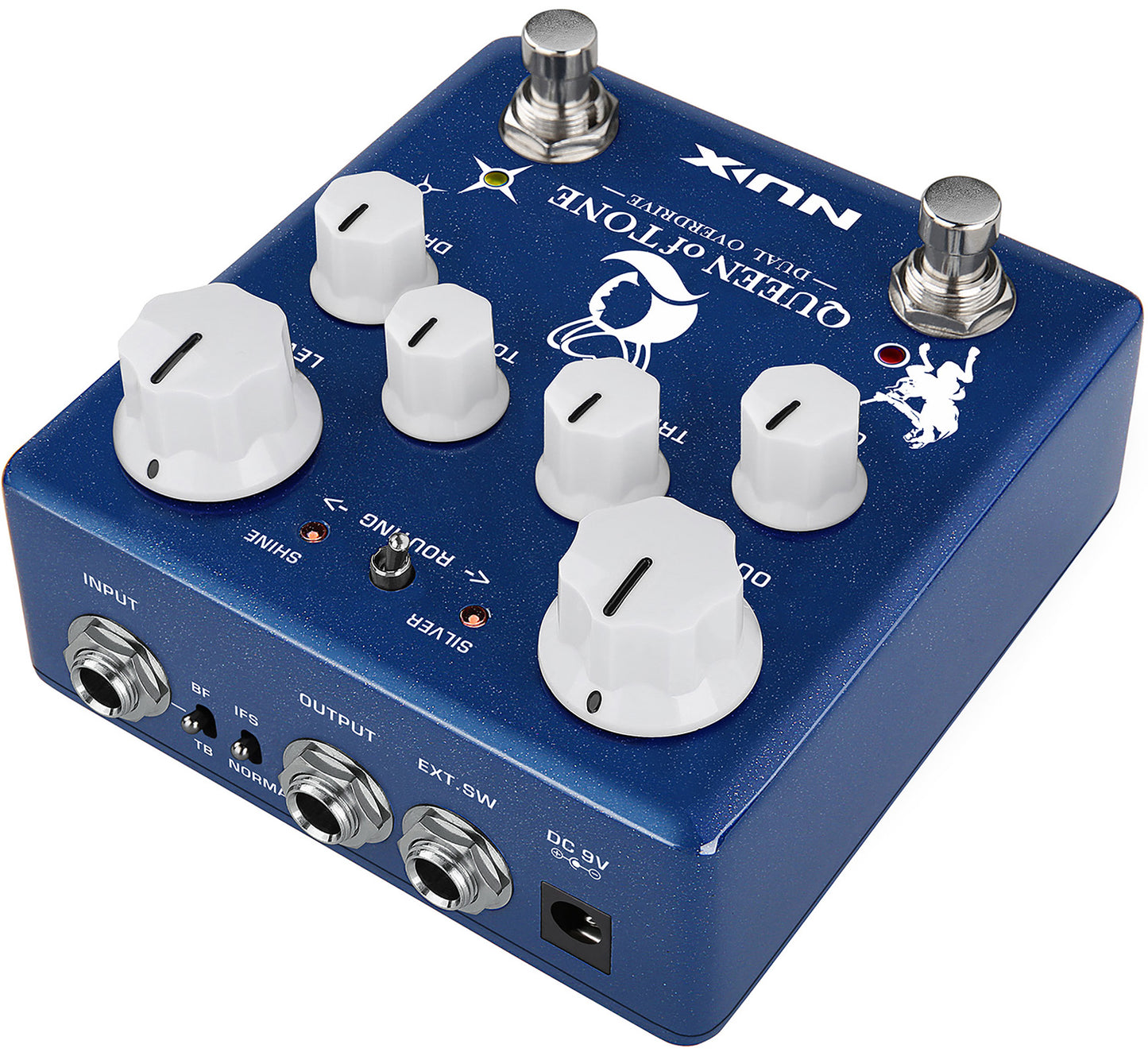 NUX Queen of Tone Dual Overdrive Pedal