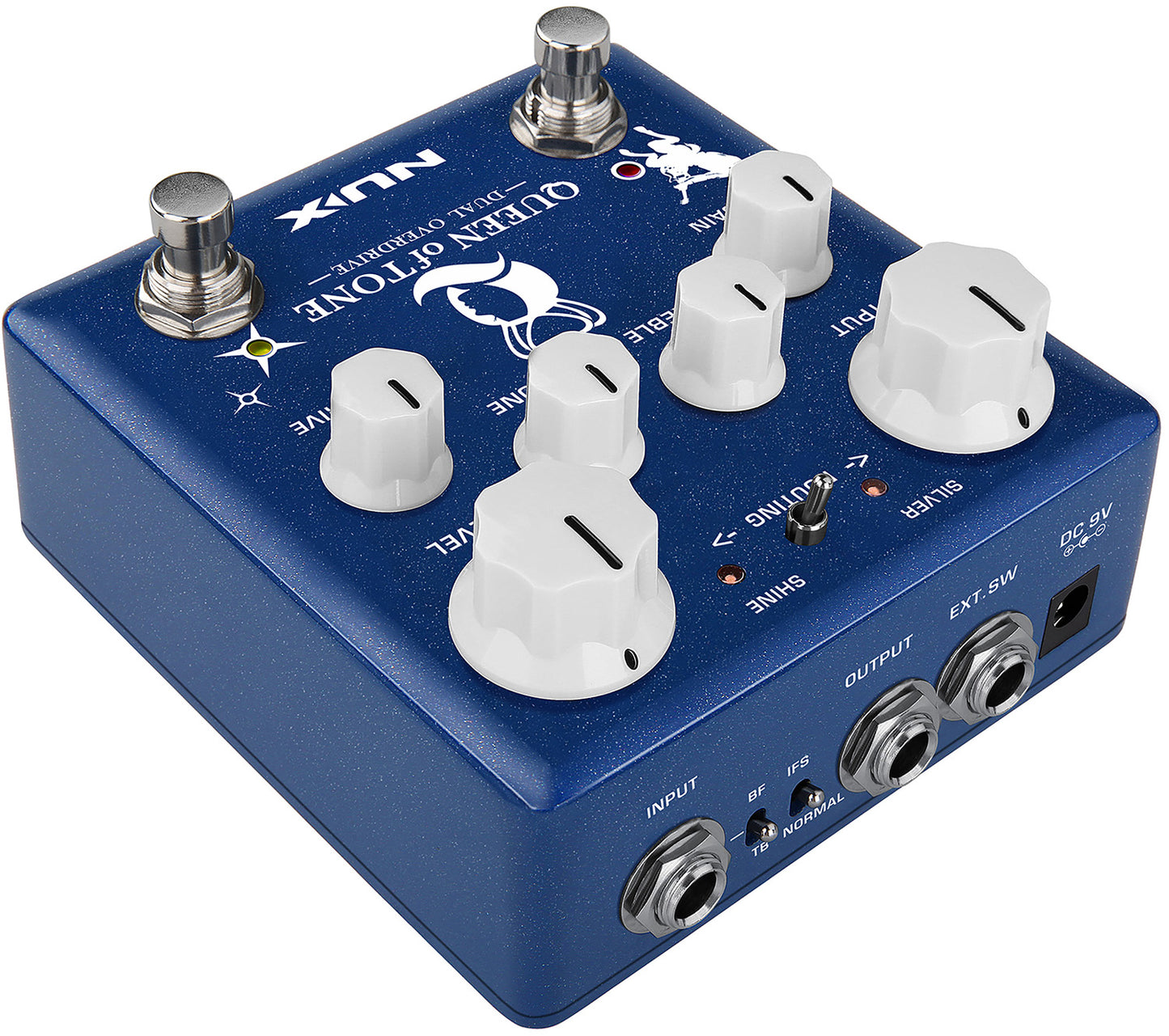 NUX Queen of Tone Dual Overdrive Pedal