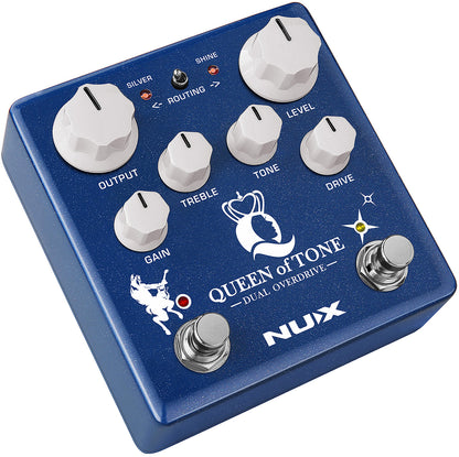 NUX Queen of Tone Dual Overdrive Pedal