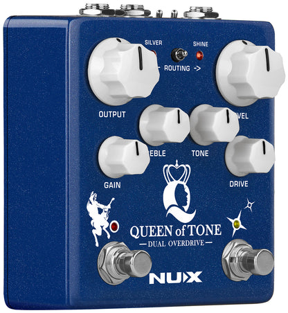 NUX Queen of Tone Dual Overdrive Pedal