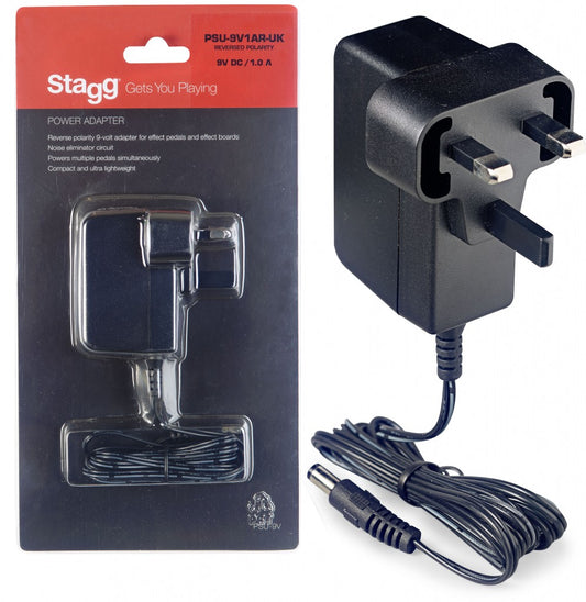 Stagg Power Adapter 9V Reverse Polarity Power Adapter