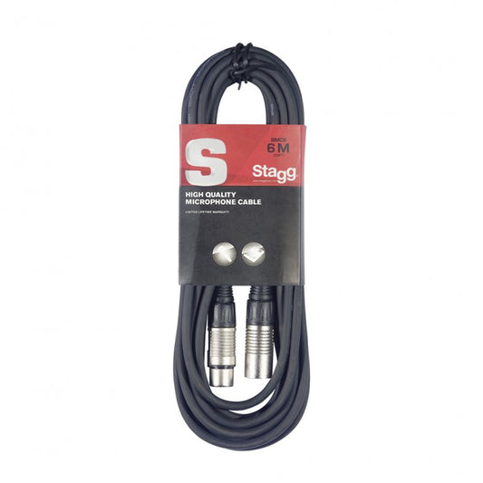 Stagg High Quality Microphone Cable 6M