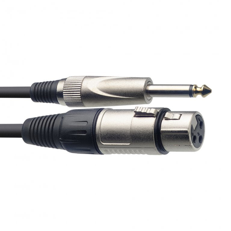 Stagg High Quality Microphone Cable 3M Jack