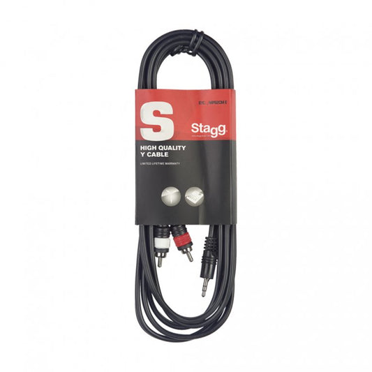 Stagg High Quality Y Cable 6M