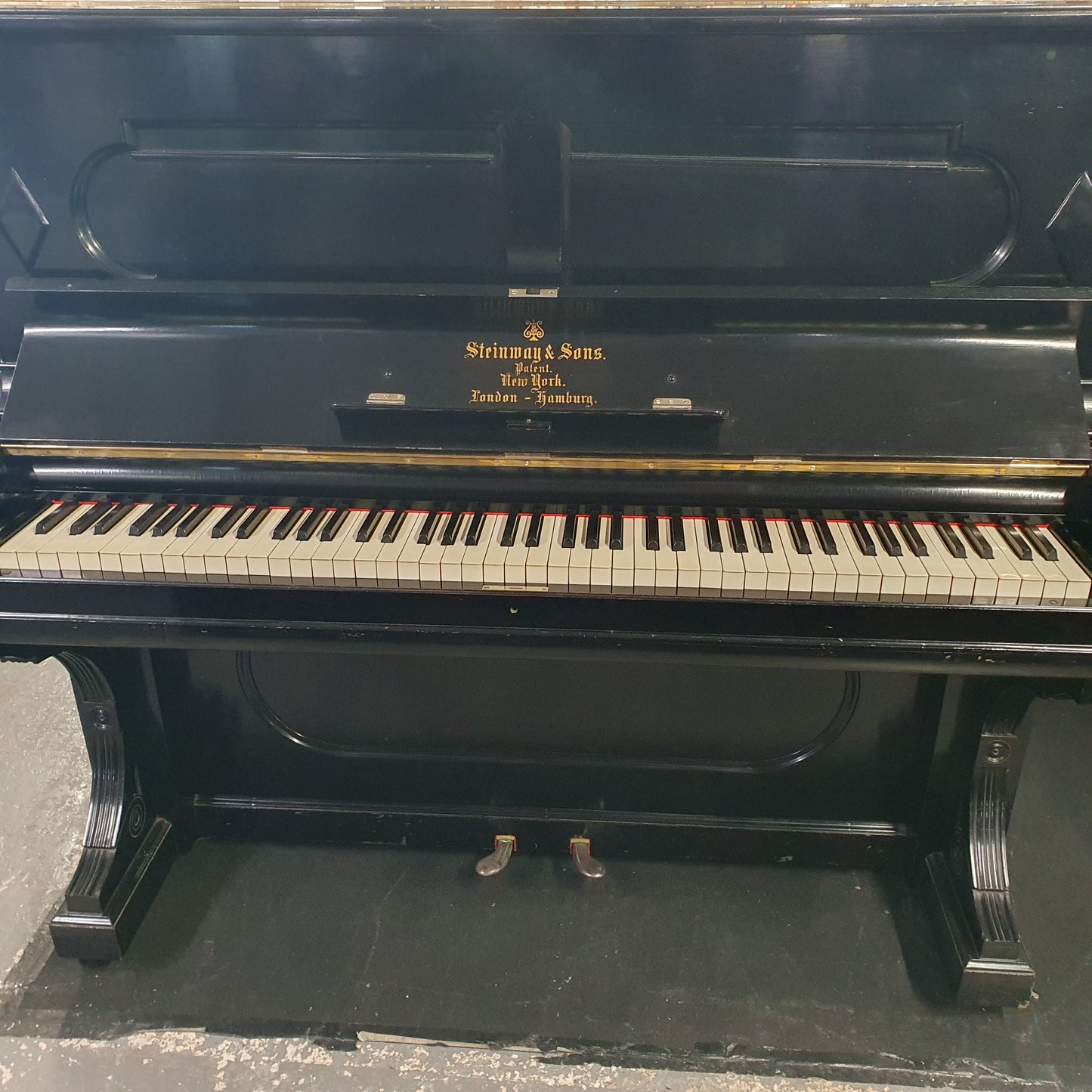 Steinway Upright Piano