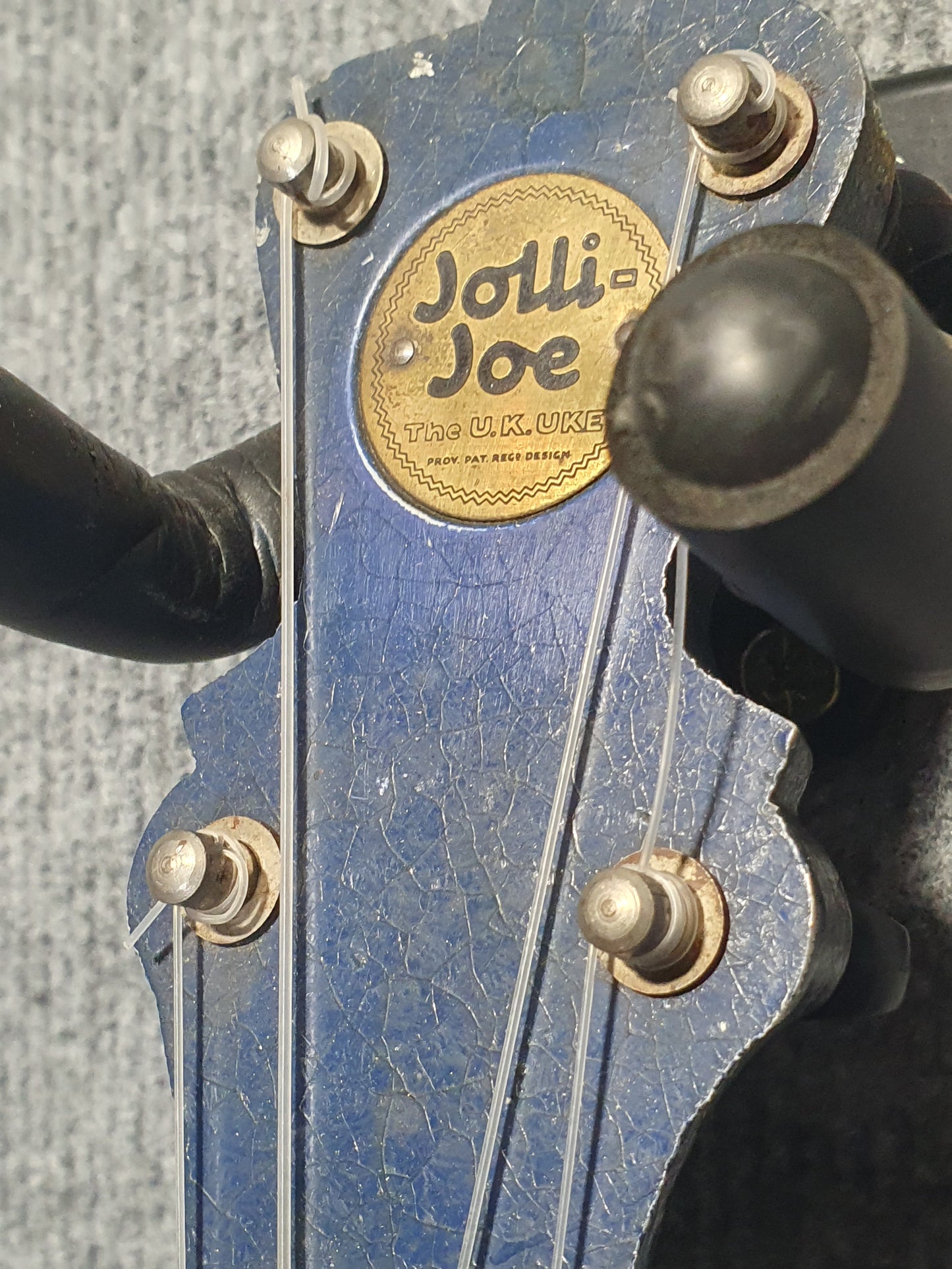 "Jolli Joe" Vintage 30s Metal Banjo Ukulele