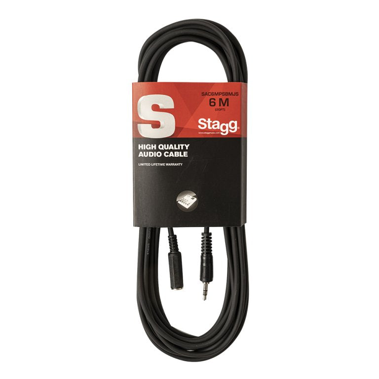 Stagg High Quality Audio Cable 6M Male to Female