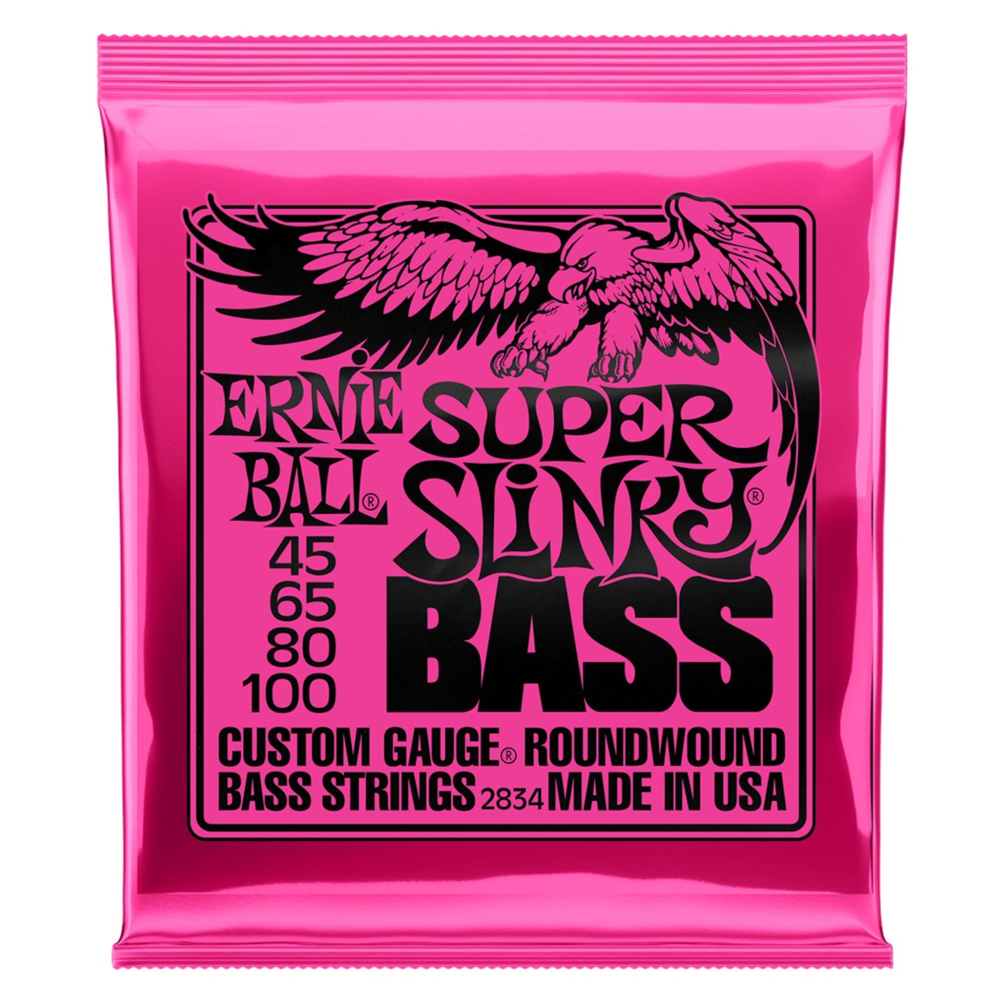 Ernie Ball Super Slinky 45-100 Bass Guitar Strings