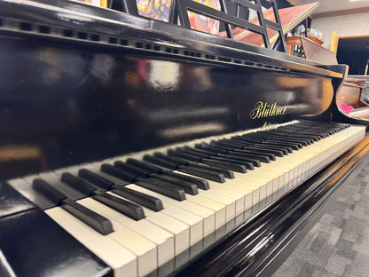 Bluthner Black Polished Boudoir Grand Piano