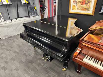 Bluthner Black Polished Boudoir Grand Piano