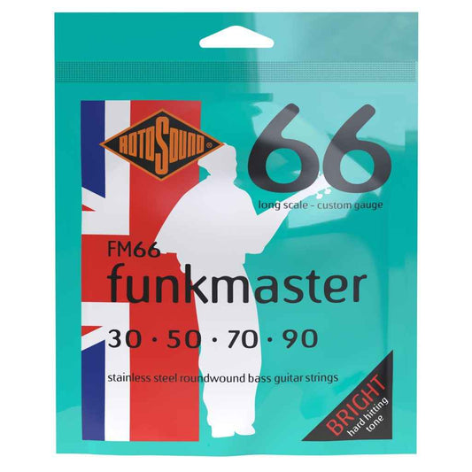 Rotosound FM66 Funkmaster Bass Guitar Strings (30-90)