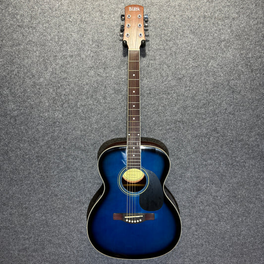 Adam Black O2 Acoustic Guitar Blue