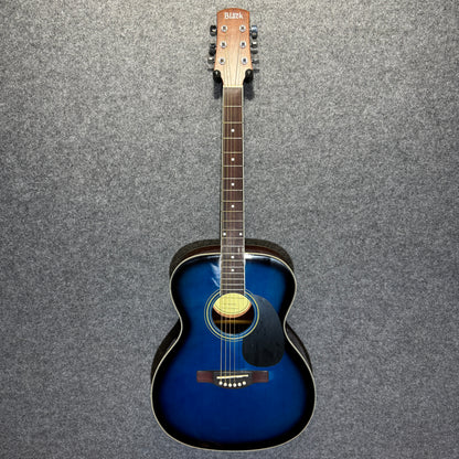 Adam Black O2 Acoustic Guitar Blue