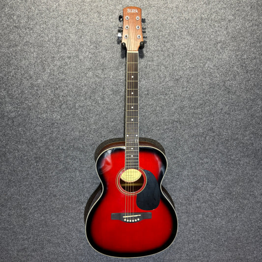 Adam Black O2 Acoustic Guitar Red