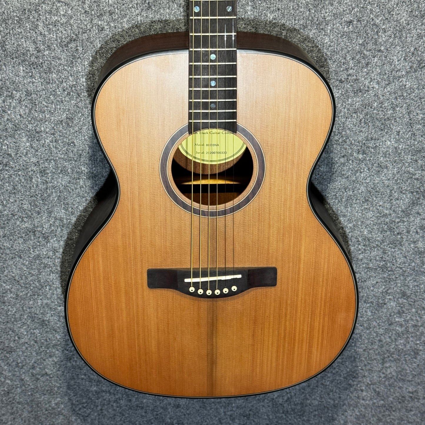 Adam Black O3 Solid Top Acoustic Guitar