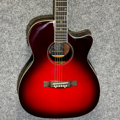 James Neligan Bessie Electro Acoustic Guitar Red