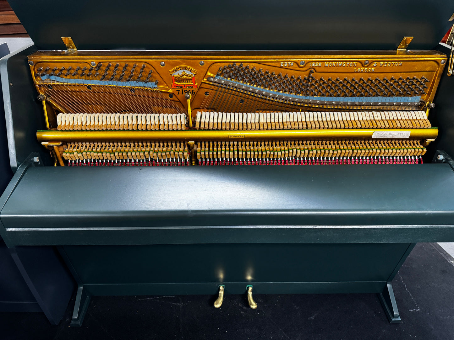 Monington & Weston Resprayed Upright Piano