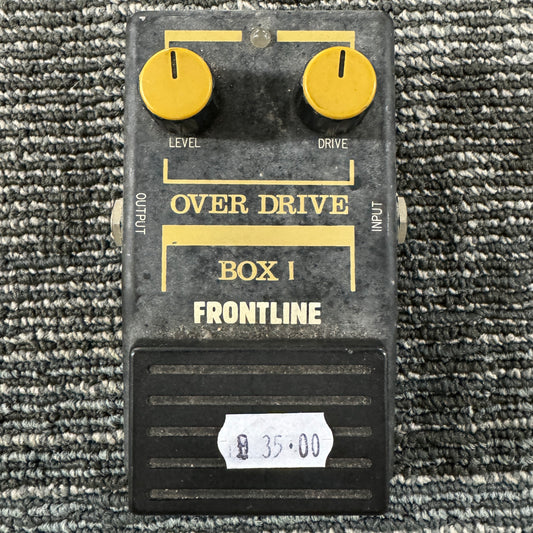 Frontline Box I Overdrive Pedal