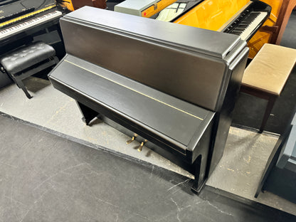 Knight Upright Piano Black Resprayed Case